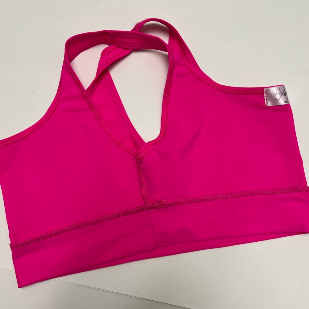 NWOT โ๏ธ๐โ๏ธ Laina Rauma hot pink High Jump biKini top - Picture 9 of 17